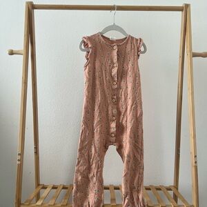 H&M Pink Floral Kids One Piece